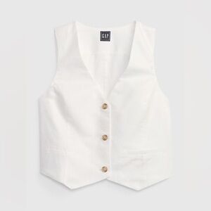 GAP Linen-Cotton Vest (XL)